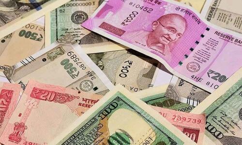Rupee slips 23 paise against dollar in early trade