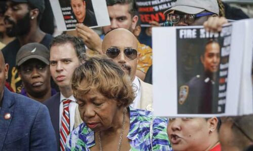 Black lives matter: NYPD fires cop blamed for African-Americans death in 2014