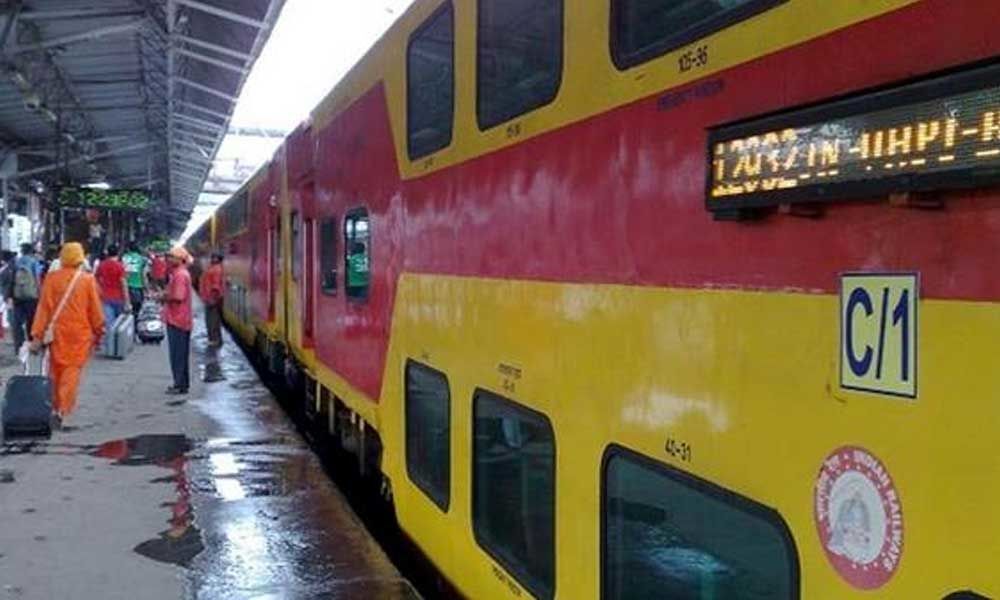 Double-decker Uday express to run between Visakhapatnam and Vijaywada