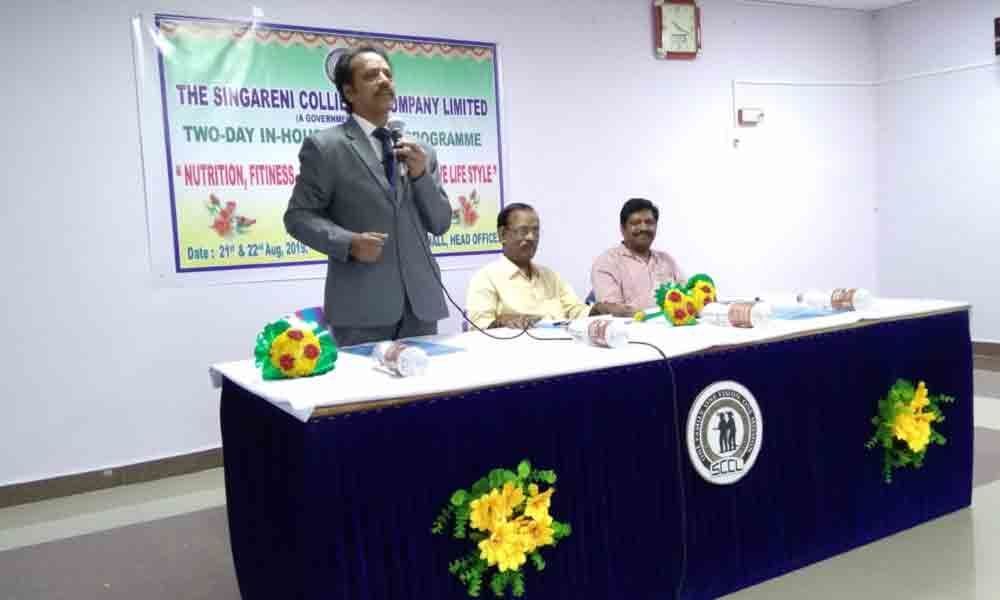 Health awareness classes for SCCL staff held in Kothagudem