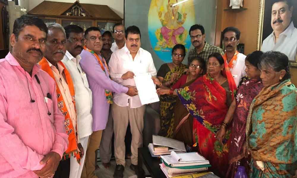 MLC Ramchander Rao allocates funds for Mahila Bhavan