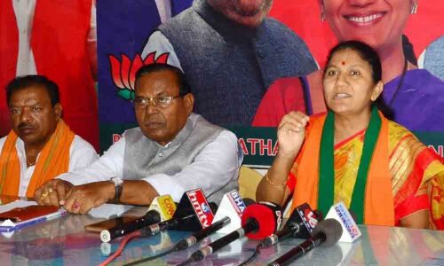 Periodic Over Hauling : BJP blames TRS govt for its failure