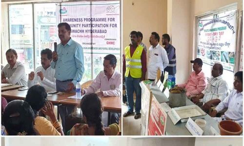GHMC Zonal Commissioner J Shankariah holds Swachh meeting