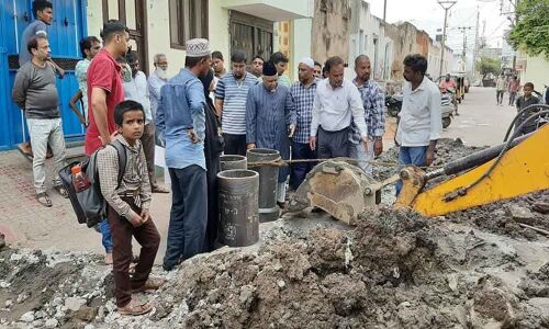 Syed Ahmed Pasha Quadri conducts paidal daura