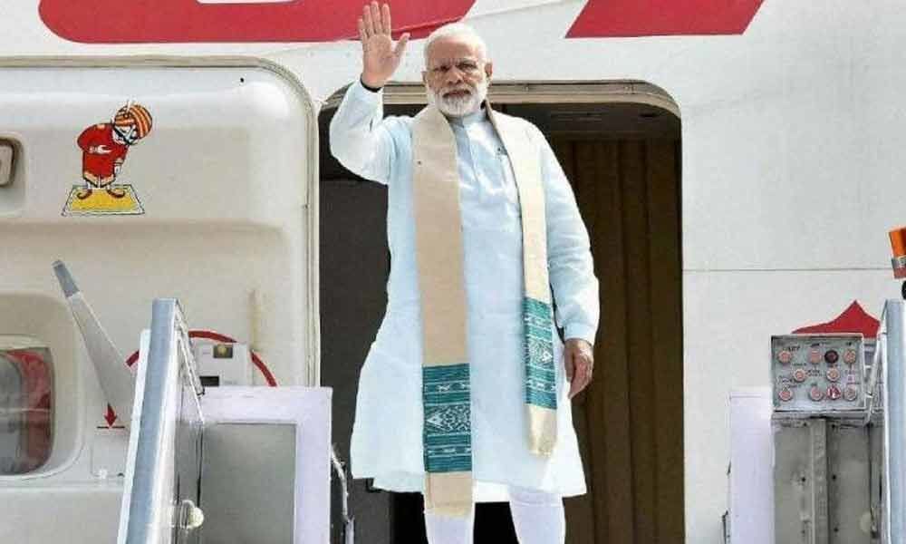 PM Narendra Modi  embarks on 3-nation visit