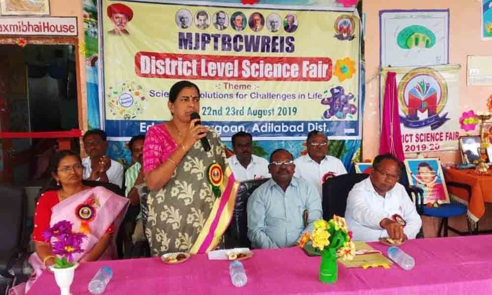 Execute innovative ideas in science fairs: Joint Collector G Sandhya Rani