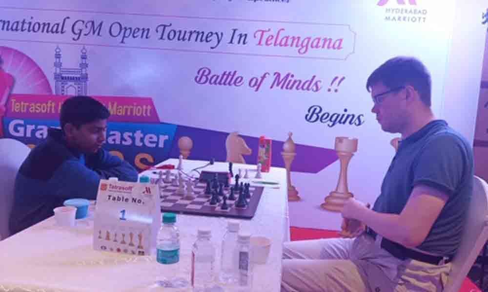 Major upset at Tetrasoft Hyderabad Marriott GM tournament -2019