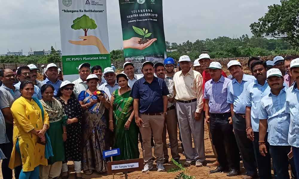 CII vows to plant 30 lakh saplings in Telangana State