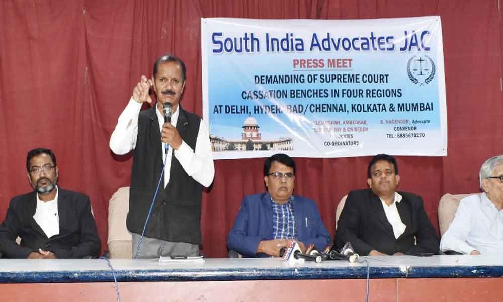 Lawyers body seeks Supreme Court bench in South India