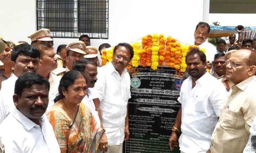 New Excise and Prohibition building inaugurated in Mahbubnagar