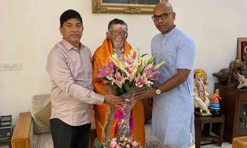 Nizamabad: Develop ESI hospital, MP Arvind asks Union Minister Gangwar