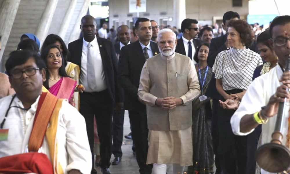 PM Modi inaugurates memorial in honour of victims of two Air India crashes in France