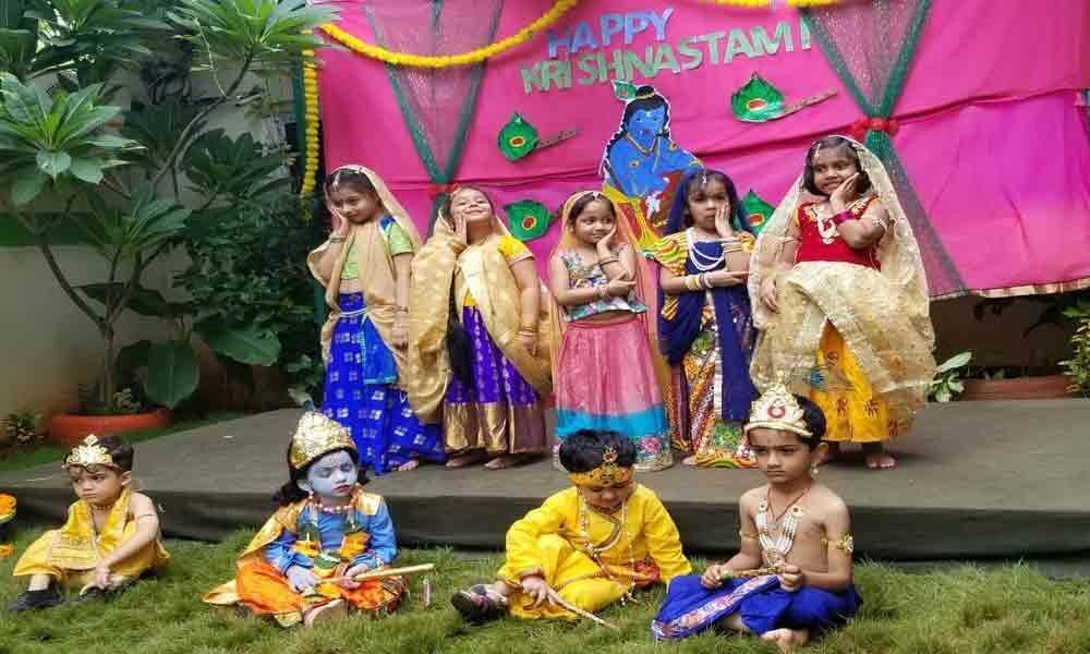 Festival ambience at Birla School