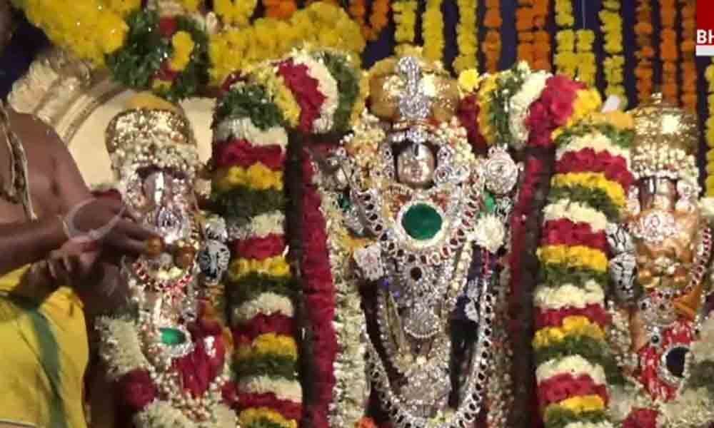 Krishnashtami: Special programmes at Bhadradri temple today