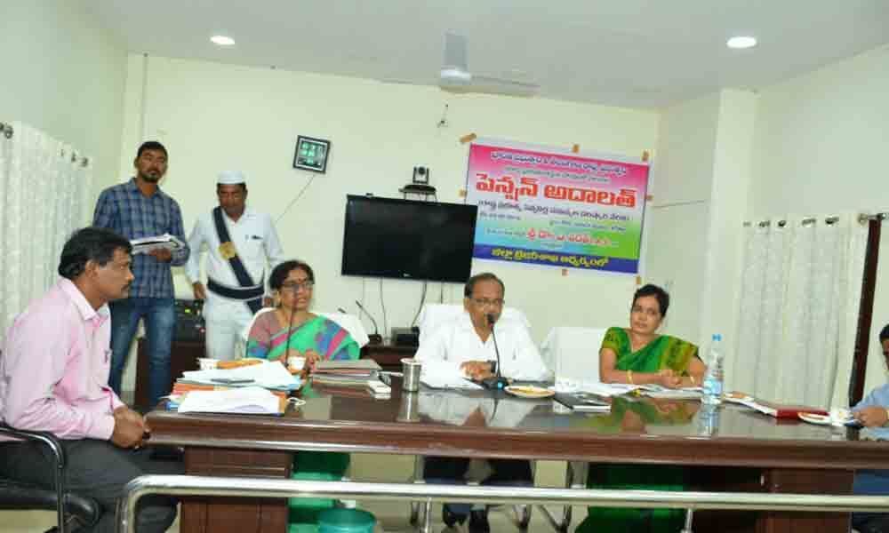Solve pensioners issues within a week: Joint Collector B Rajesham