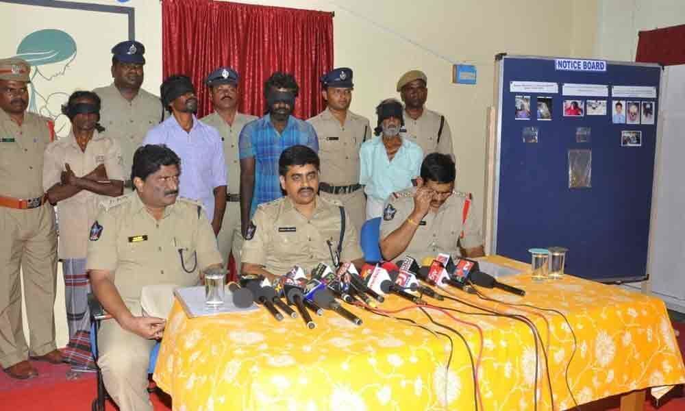 Notorious gang involved in murders nabbed: Chittoor SP