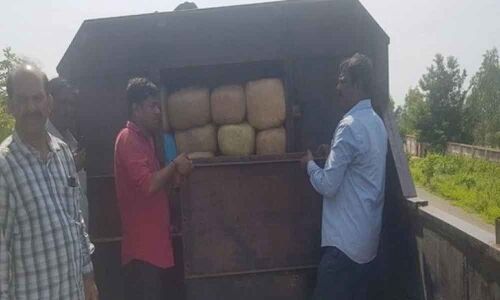 Andhra Pradesh: Two arrested with 767 kg cannabis in Visakhapatnam