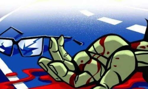 One killed after lorry rams into bike in Hyderabad