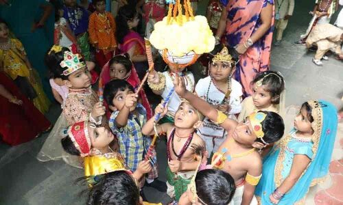 Krishnashtami celebrated at Delhi Public School