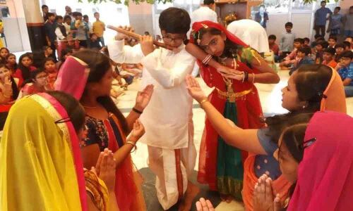 KCP students celebrate Krishna Janmashtami