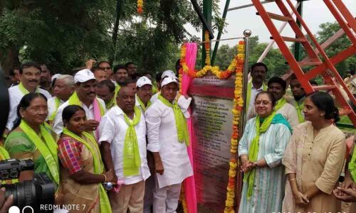 Minister inaugurates adventure sports in Adilabad