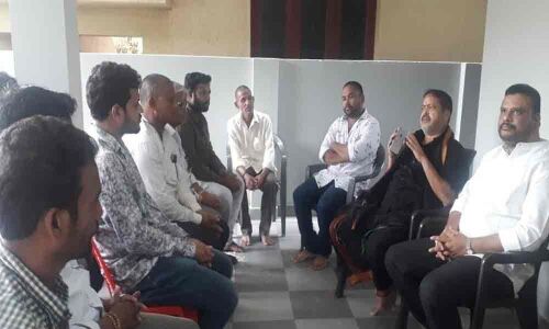 Jana Sena Party meet organised in Kakinada