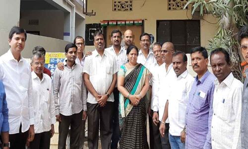 Corporator M Lakshmibai sets up basti committee