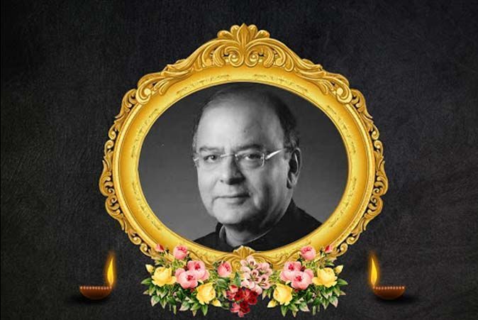 Pay your tributes to Arun Jaitley