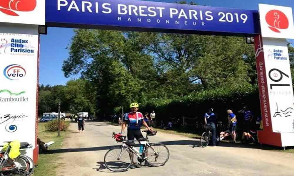 Indian Army General completes 1,200-km France cycle race