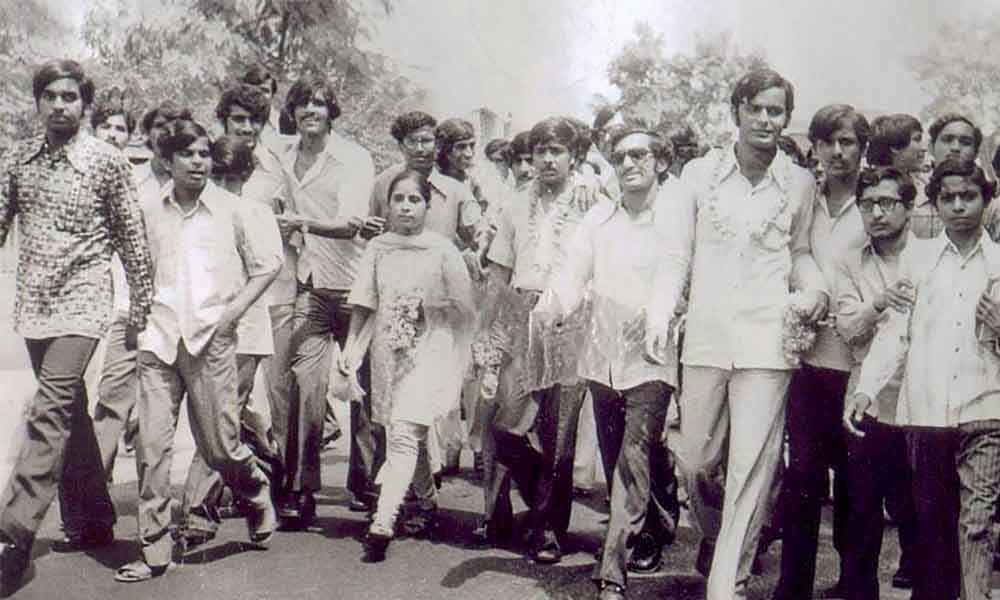 The technically first satyagrahi against Emergency