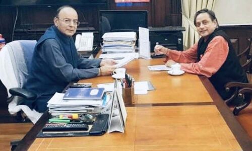 Shashi Tharoor condoles Jaitleys death