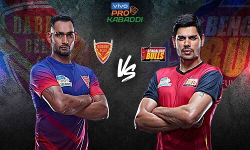 Pro Kabaddi League 2019 Live score: Dabang Delhi KC vs Bengaluru Bulls