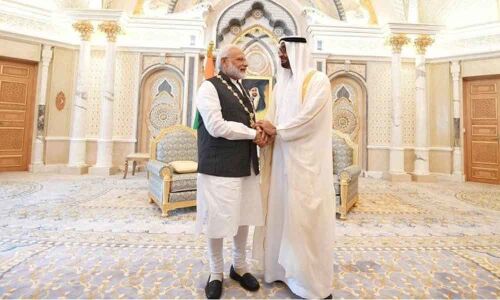 PM conferred top UAE honour