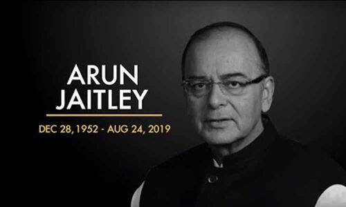 Jaitley no more