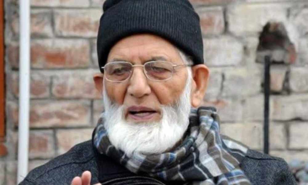 Separatist leader Geelani asks Jammu and Kashmir people to resist