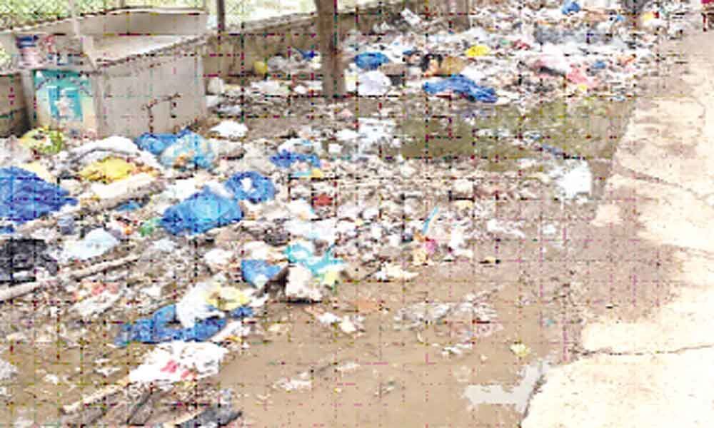 Garbage dumped on roadside; locals fume