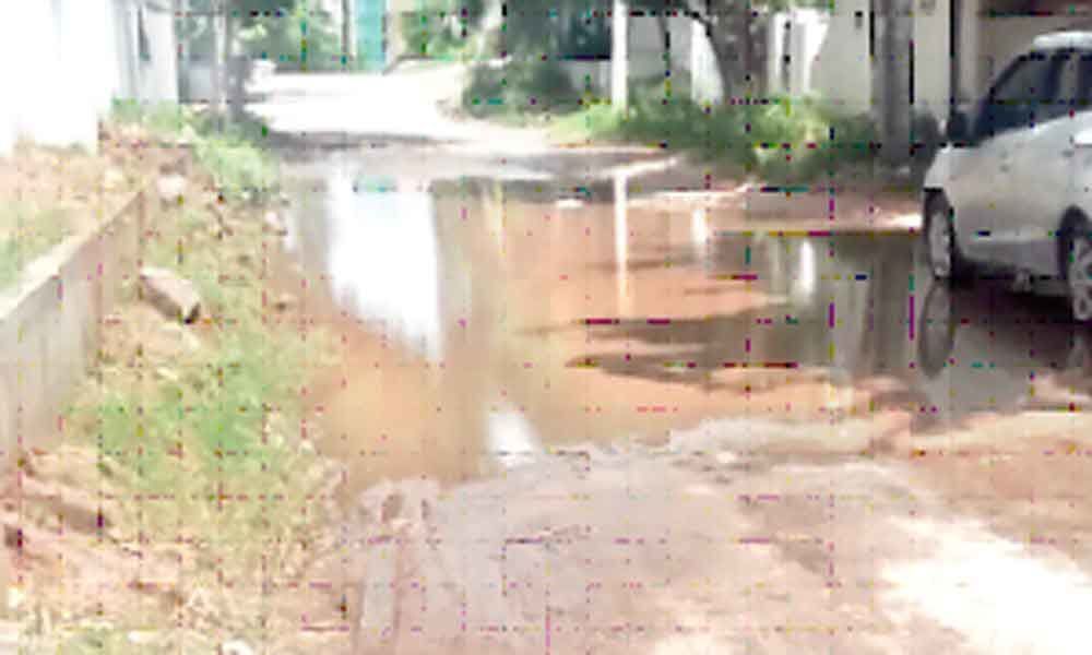 Water logging plunges locals in sorrow