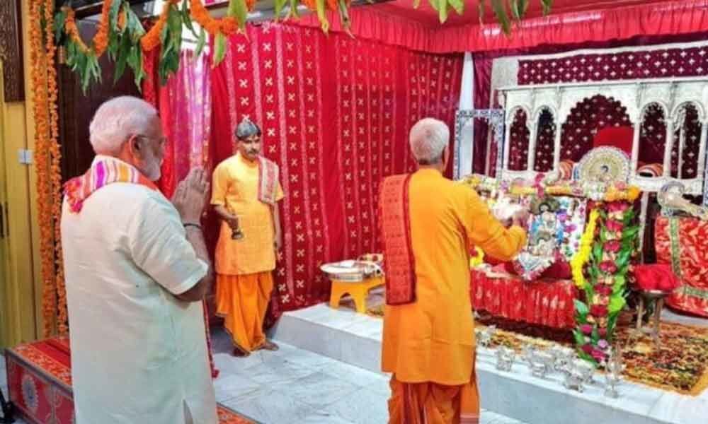 PM Modi launches iconic Hindu temple project in Bahrain