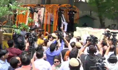 Arun Jaitleys mortal remains moved to BJP headquarters