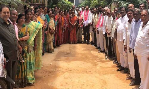 TRS holds basti-level committee elections
