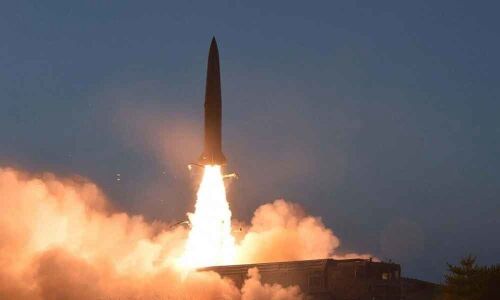 North Korea tests new multiple rocket launcher