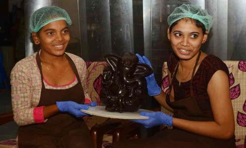 Edible Ganesh idols are in vogue this year