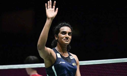 Sindhu creates history