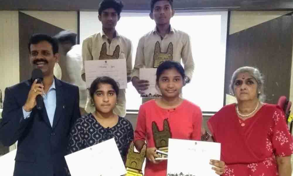 INTACH quiz in Suryapet concludes