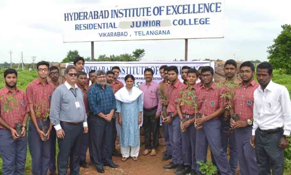 HIE to plant 10,000 trees as part of Haritha Haram