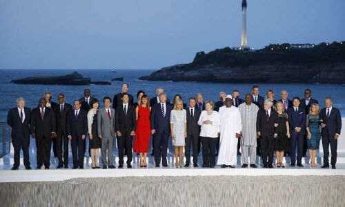 G7 wrestles with Iran, Amazon fires and trade, but own unity shaky