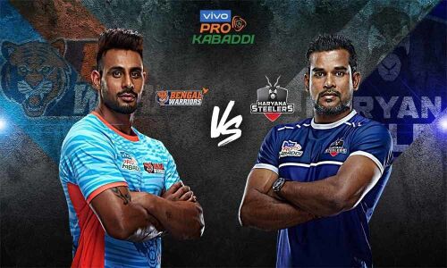 Pro Kabaddi League 2019 Live score: Bengal Warriors VS Haryana Steelers