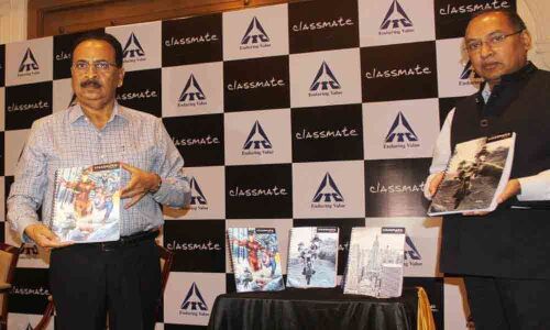 3D notebooks introduced for students by ITC Classmate