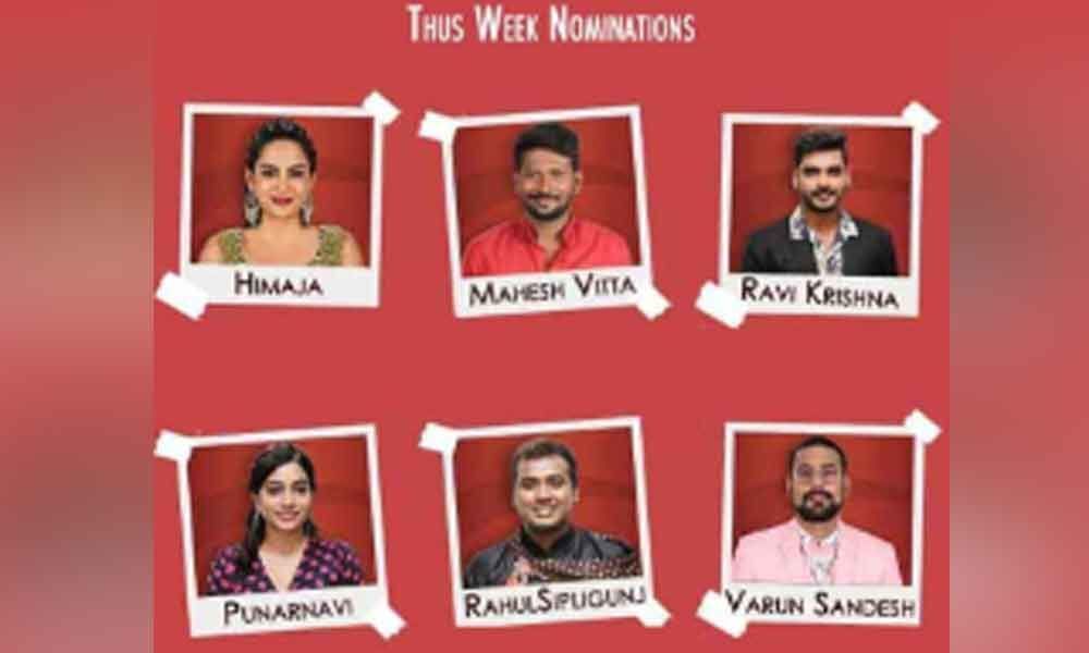 Bigg Boss 3 Telugu Week 6: Six Housemates in Nominations