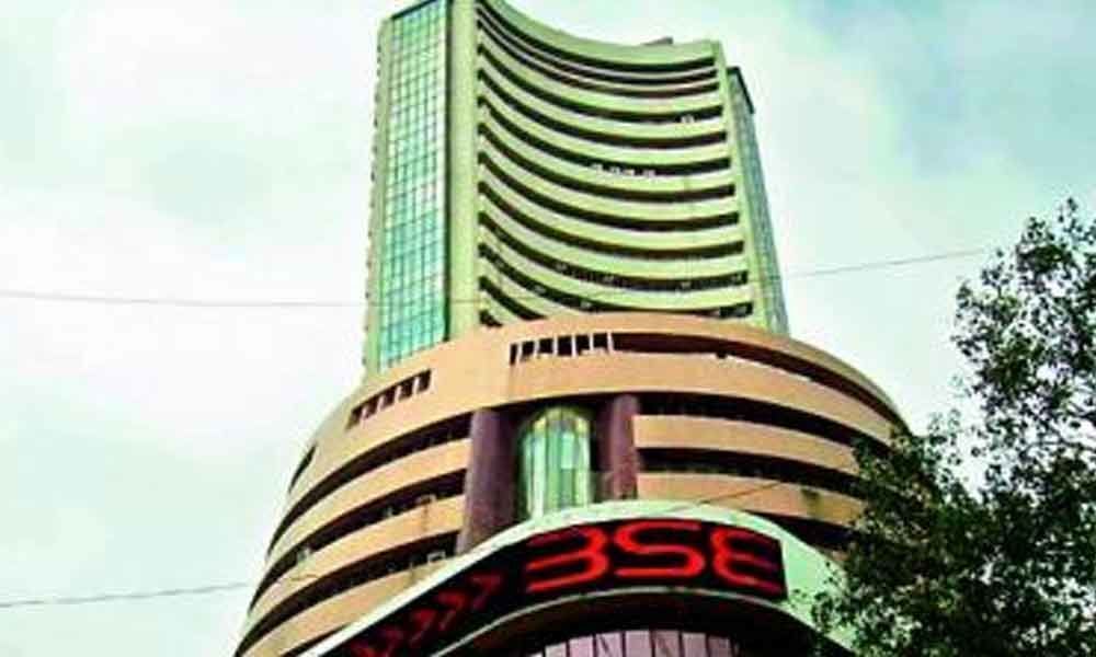 Sensex jumps over 150 points; Infosys drops 2 per cent